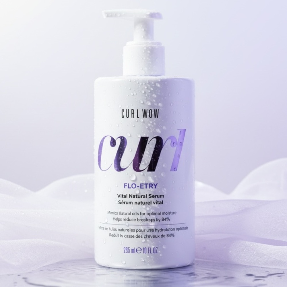 Curl Wow Curl Flo-Etry Vital Natural Serum 10 oz